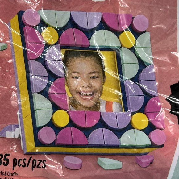 Lego Dots Mini Frame #30556 Customizable85 Pieces Create Your Own Design New - Picture 12 of 12